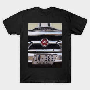 1953,custom,pontiac,chieftain,front,grille T-Shirt